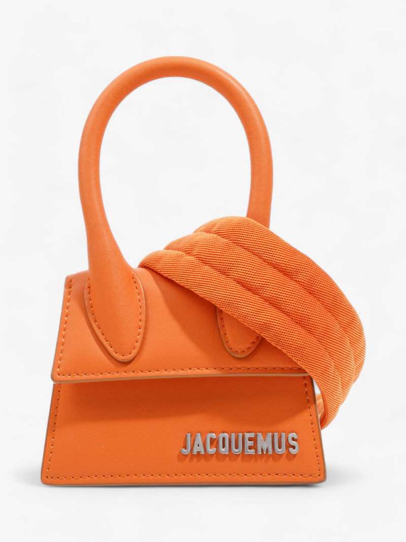  Jacquemus Le Chiquito Homme Orange Leather