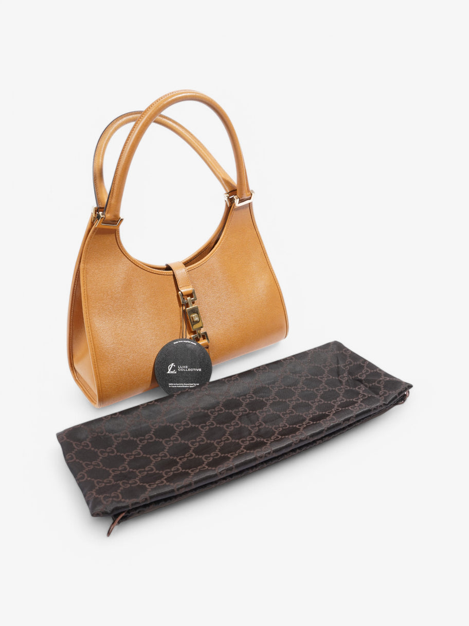 Gucci Jackie Dark Yellow Leather Image 9