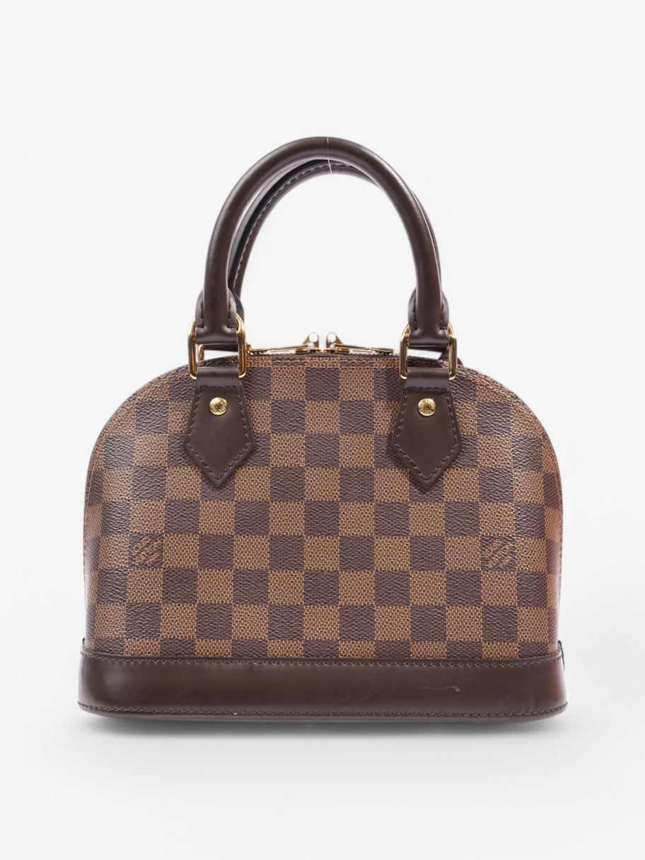 Louis Vuitton Alma Damier Ebene Coated Canvas BB Image 4