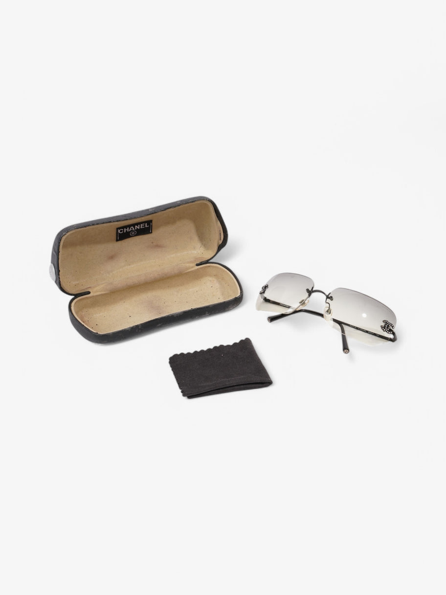 Chanel 4017-D Sunglasses Black Base Metal 120mm Image 6