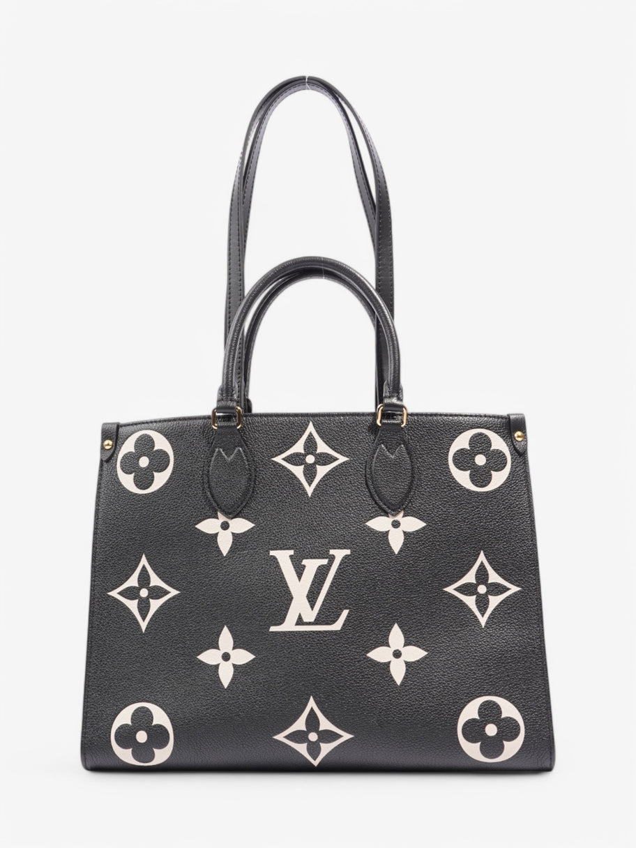 Louis Vuitton Onthego Tote bag Black / Beige  Leather Image 1