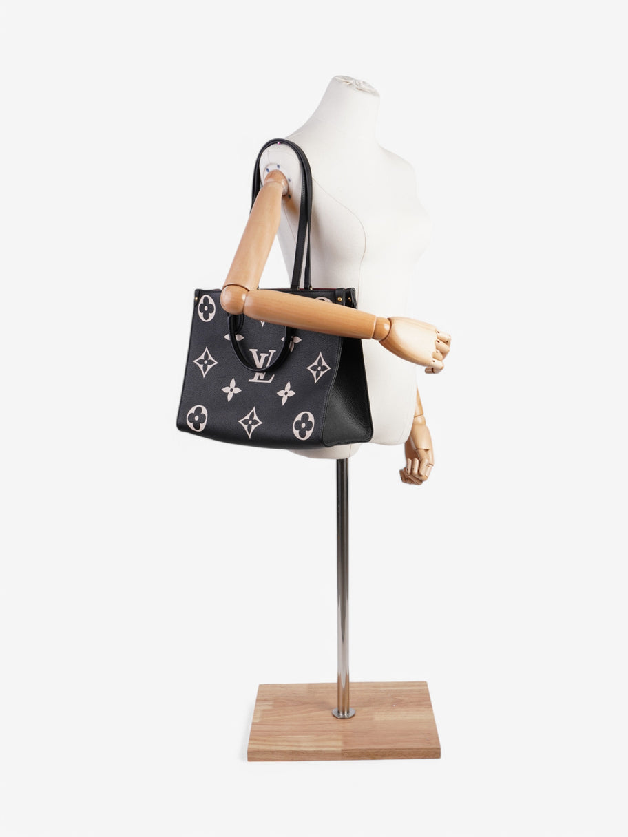 Louis Vuitton Onthego Tote bag Black / Beige  Leather Image 2