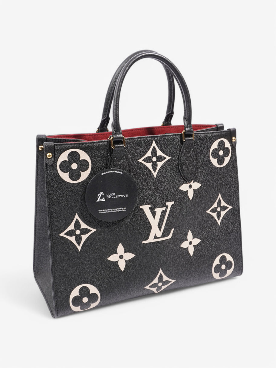Louis Vuitton Onthego Tote bag Black / Beige  Leather Image 9
