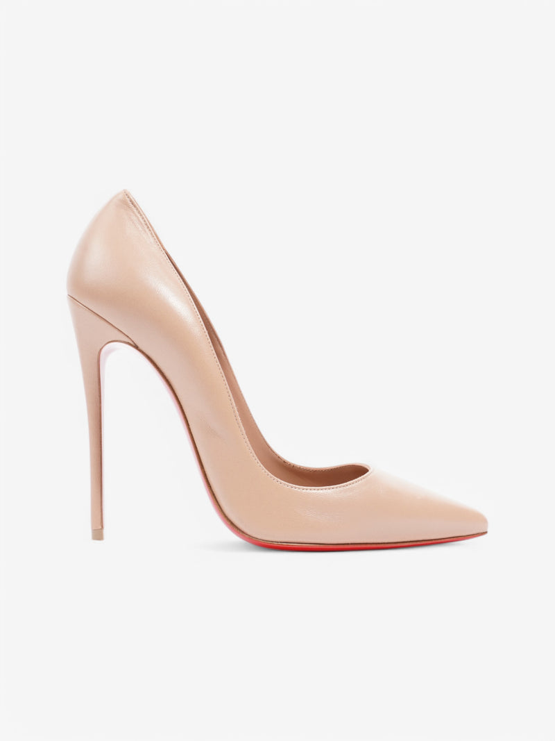  Christian Louboutin So Kate 120 Nude Leather EU 39.5 UK 6.5