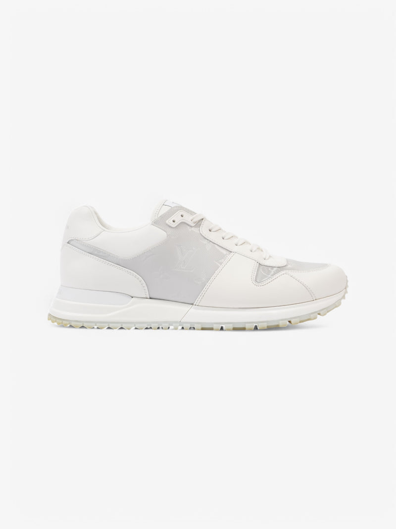  Louis Vuitton Run Away White  / Silver Leather EU 42 UK 8
