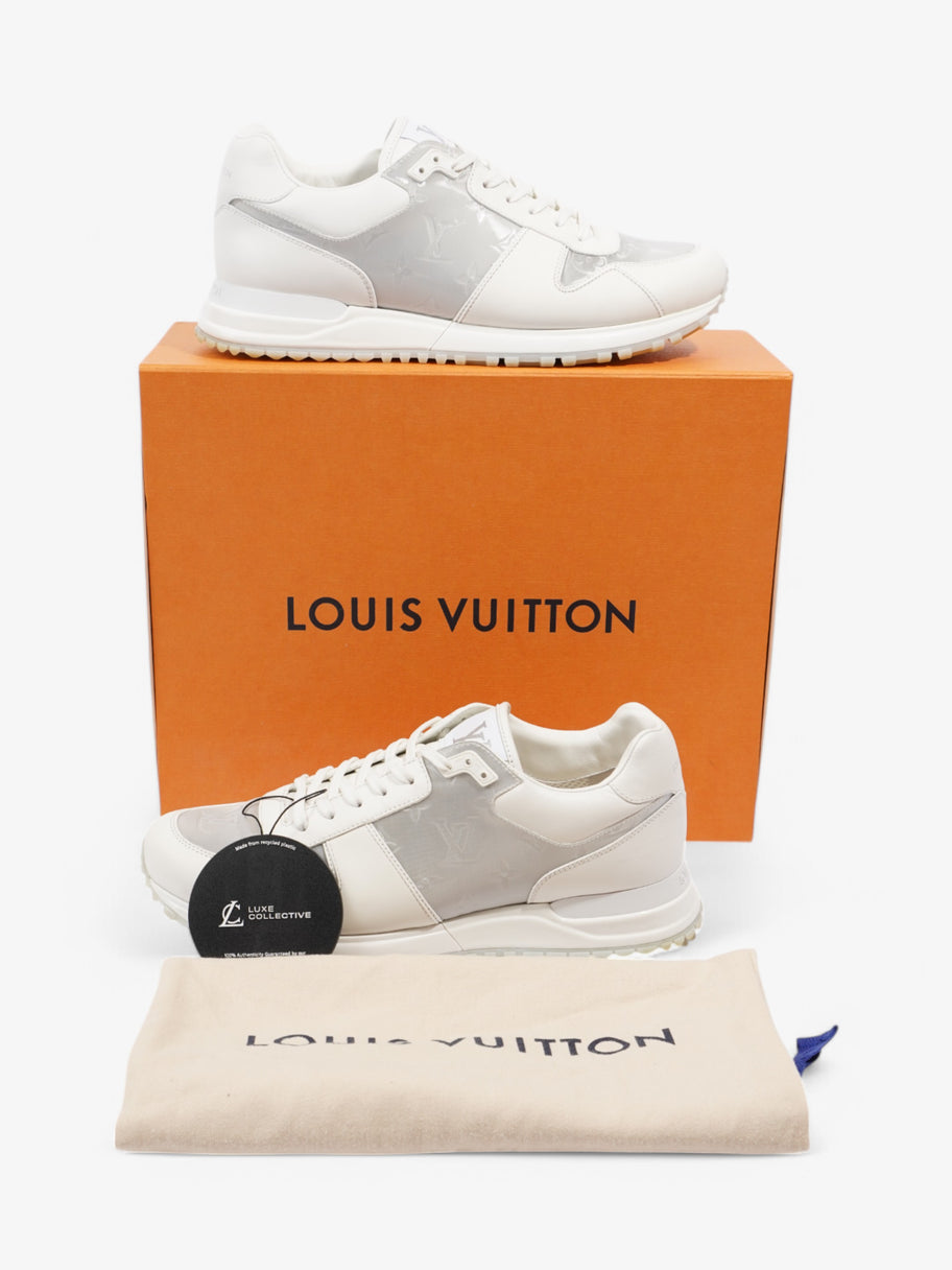 Louis Vuitton Run Away White  / Silver Leather EU 42 UK 8 Image 10