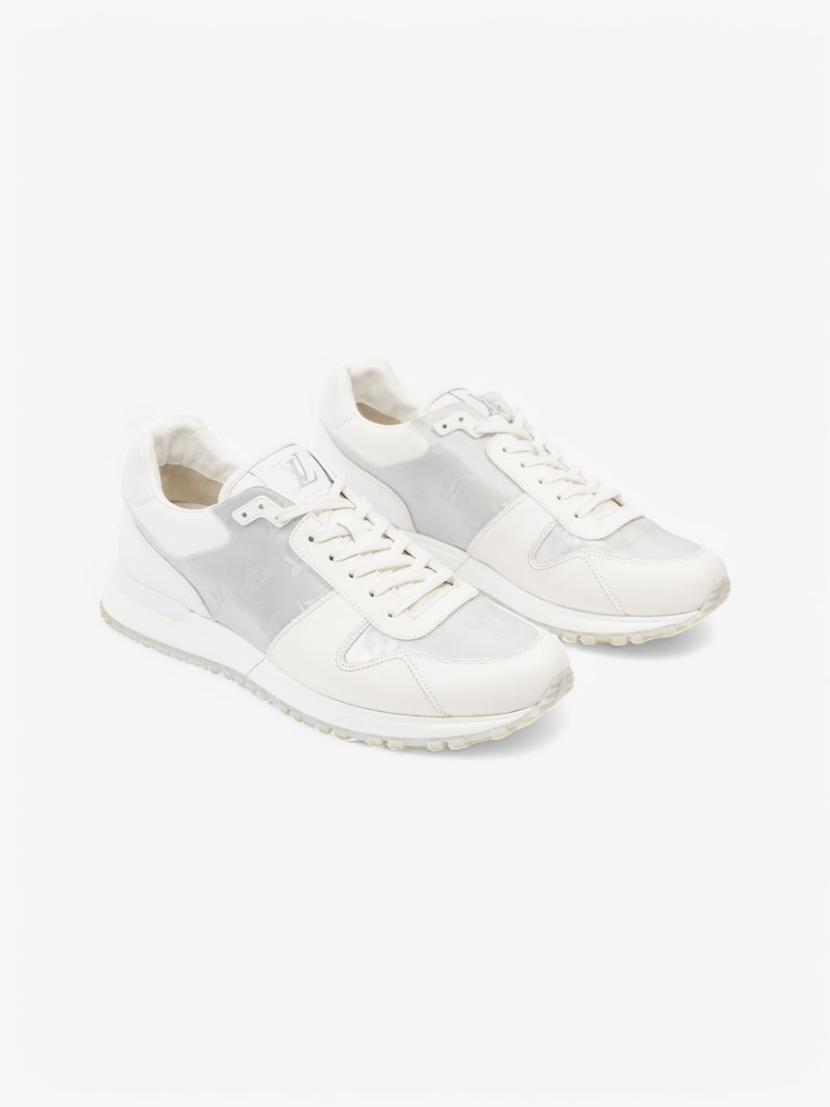 Louis Vuitton Run Away White  / Silver Leather EU 42 UK 8 Image 2