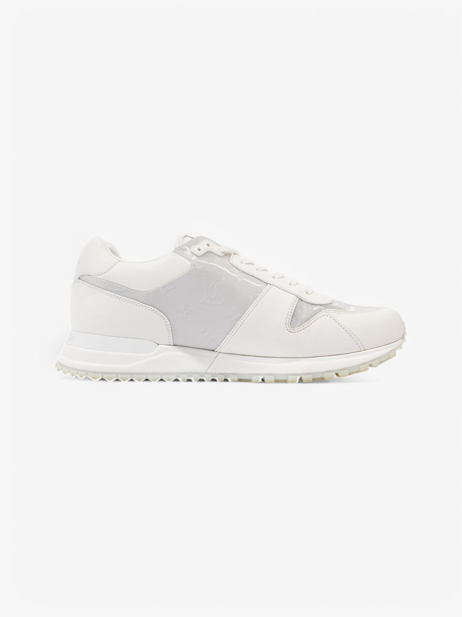 Louis Vuitton Run Away White  / Silver Leather EU 42 UK 8 Image 4