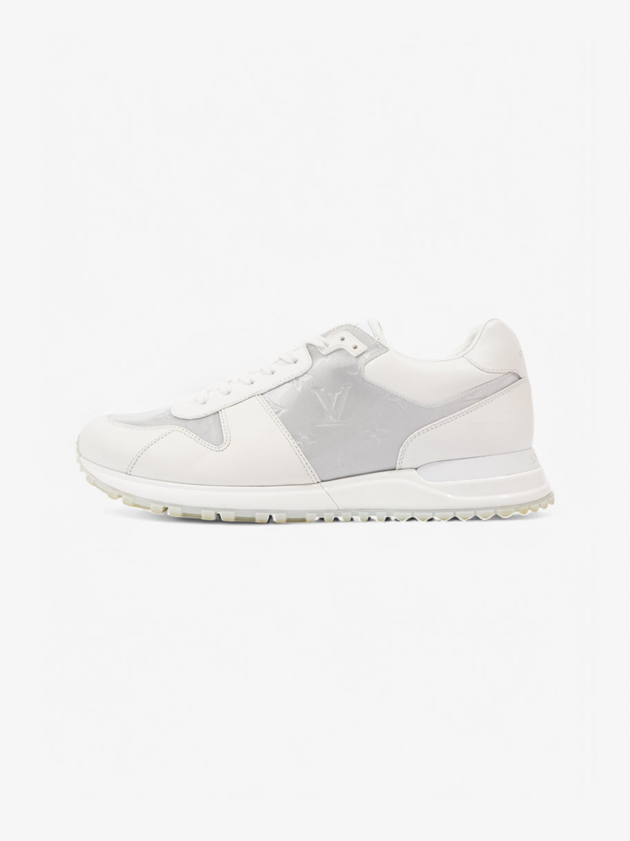 Louis Vuitton Run Away White  / Silver Leather EU 42 UK 8 Image 5