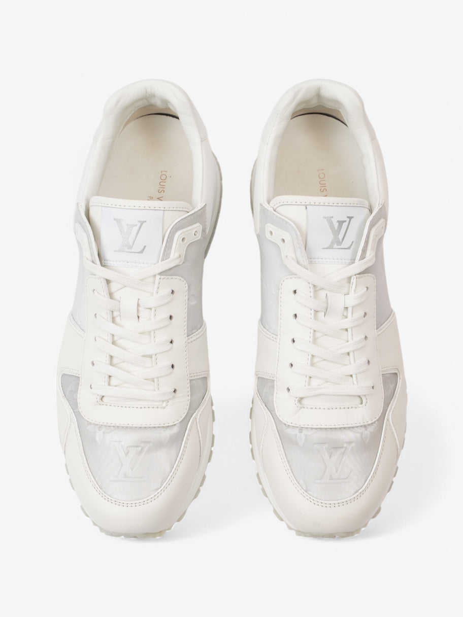 Louis Vuitton Run Away White  / Silver Leather EU 42 UK 8 Image 8