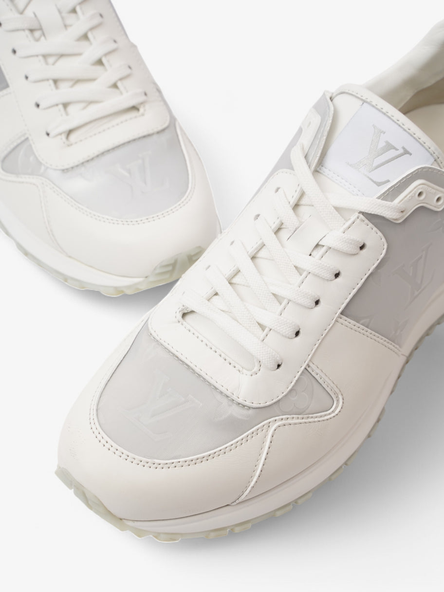 Louis Vuitton Run Away White  / Silver Leather EU 42 UK 8 Image 9
