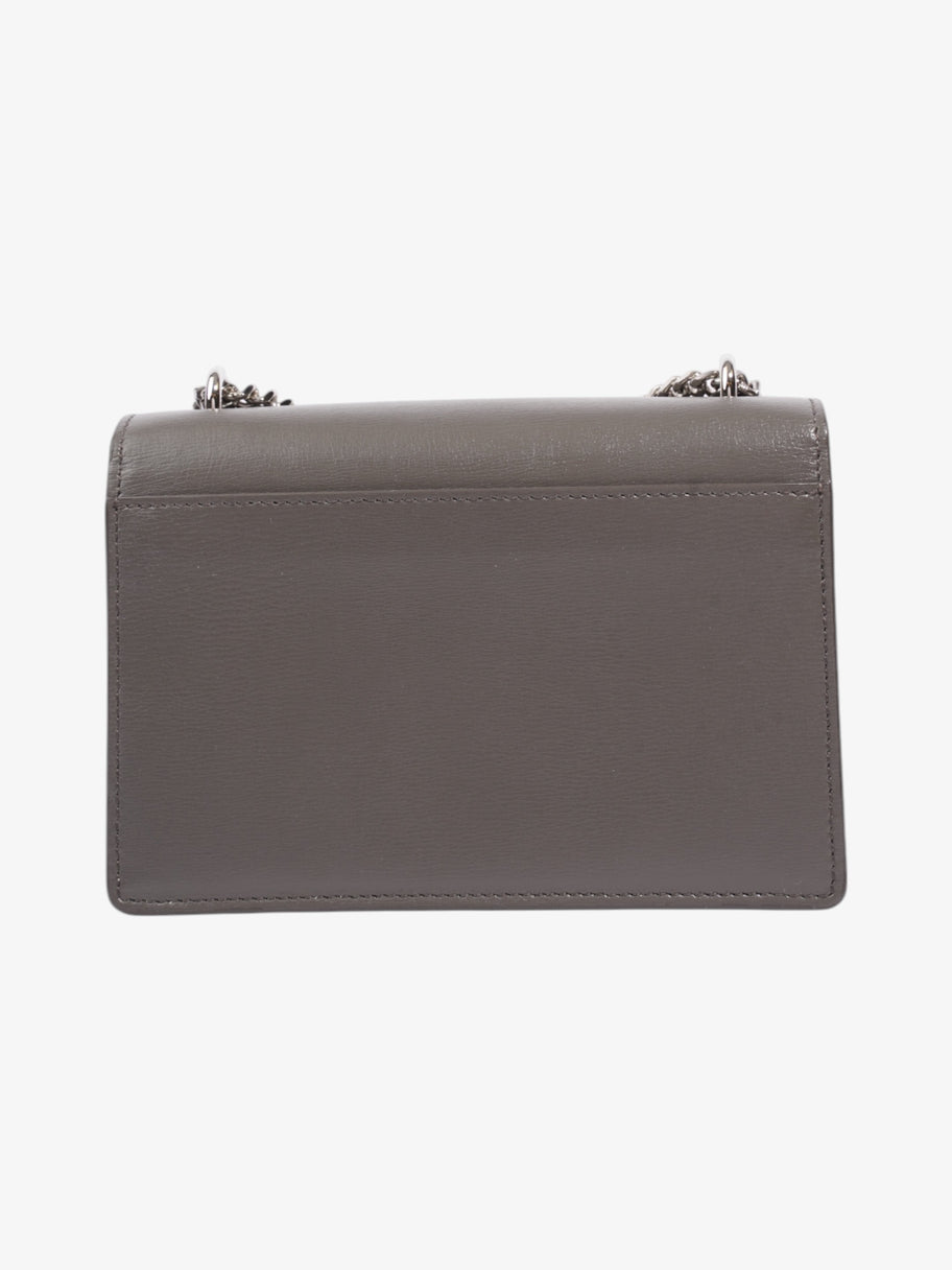 Saint Laurent Sunset Grey Leather Small Image 4