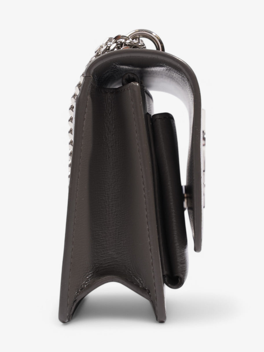 Saint Laurent Sunset Grey Leather Small Image 5