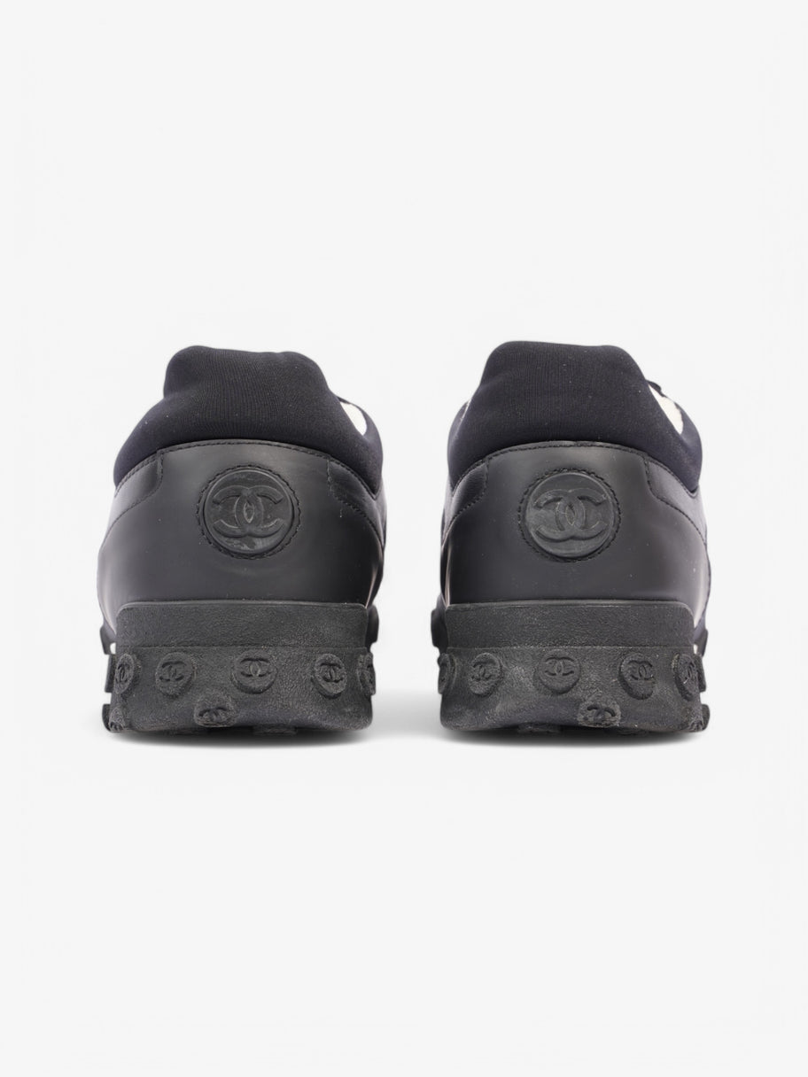 Chanel Low Top Sneaker Black / White Mesh EU 41 UK 8 Image 6