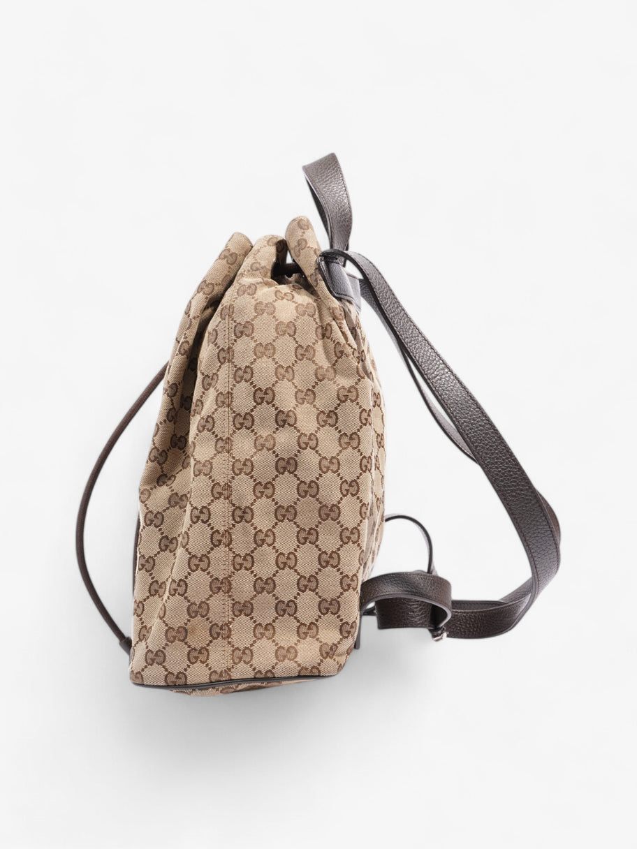 Gucci Drawstring Backpack GG Supreme Canvas Image 2