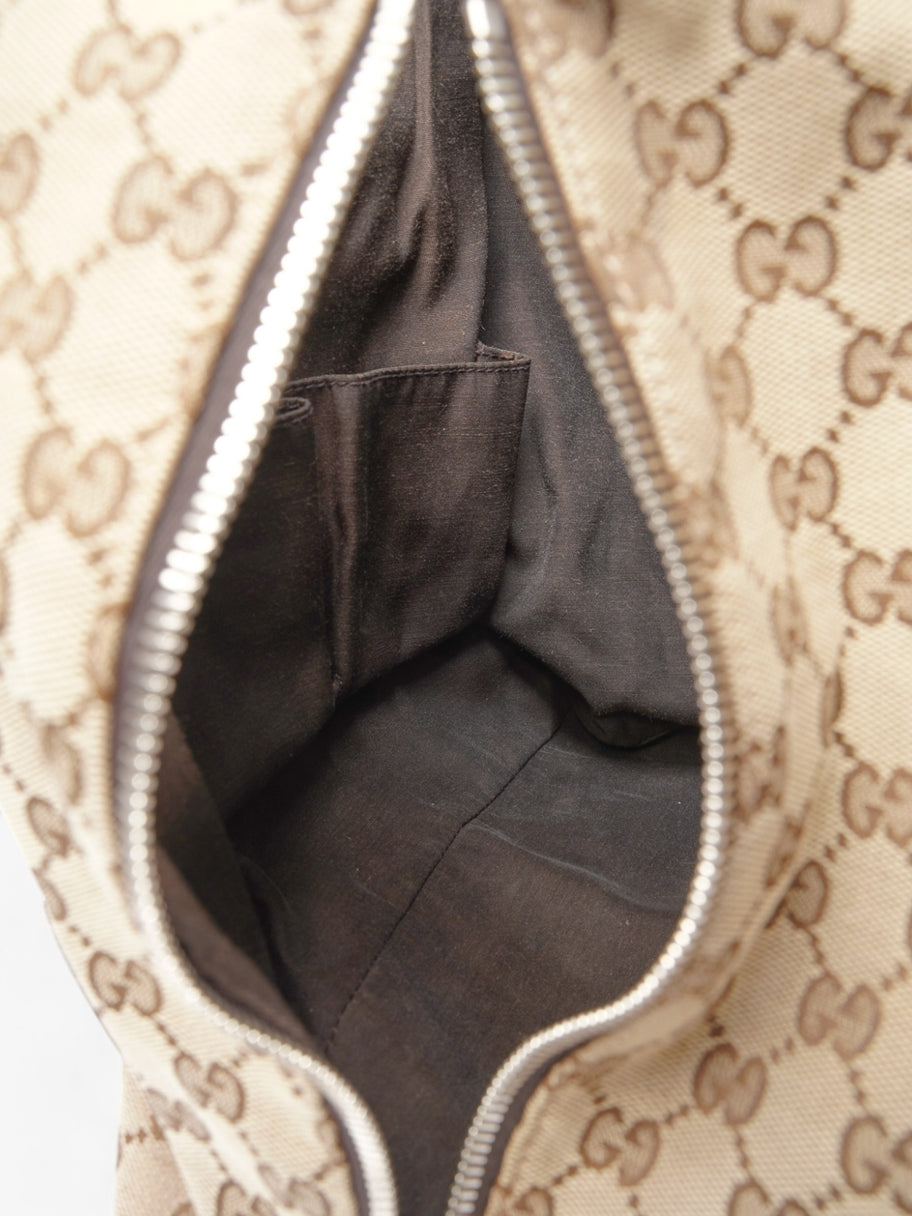 Gucci Drawstring Backpack GG Supreme Canvas Image 10