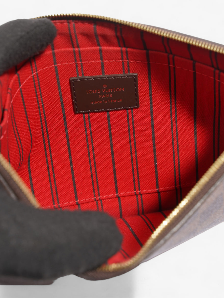 Louis Vuitton Neverful Pochette Damier Ebene Coated Canvas Image 6