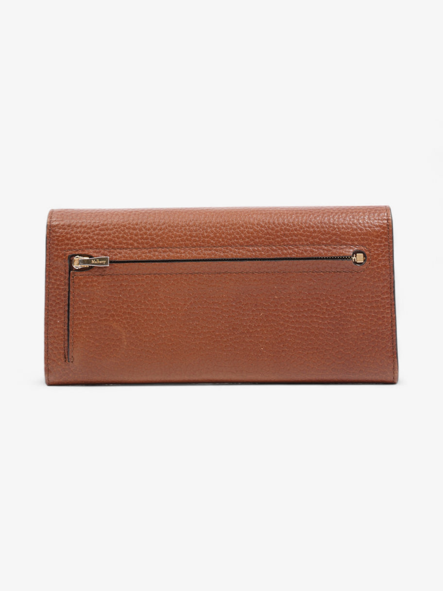Mulberry Continental Wallet Brown Grained Leather Image 3