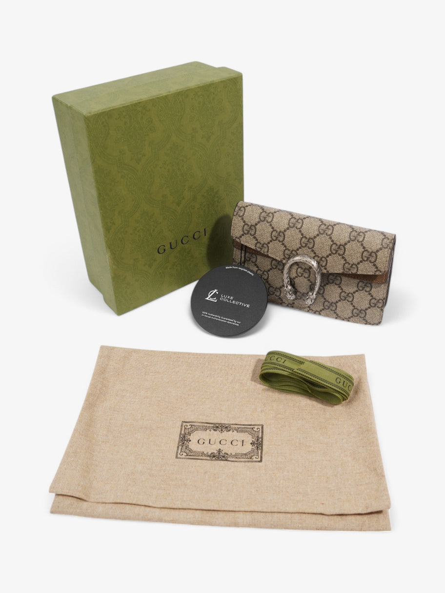 Gucci Wallet On Chain Supreme Coated Canvas Image 10