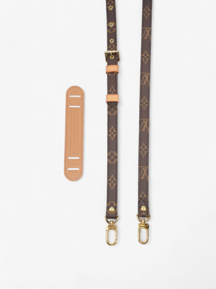 Louis Vuitton Adjustable Shoulder Strap Monogram / Gold Canvas Image 2