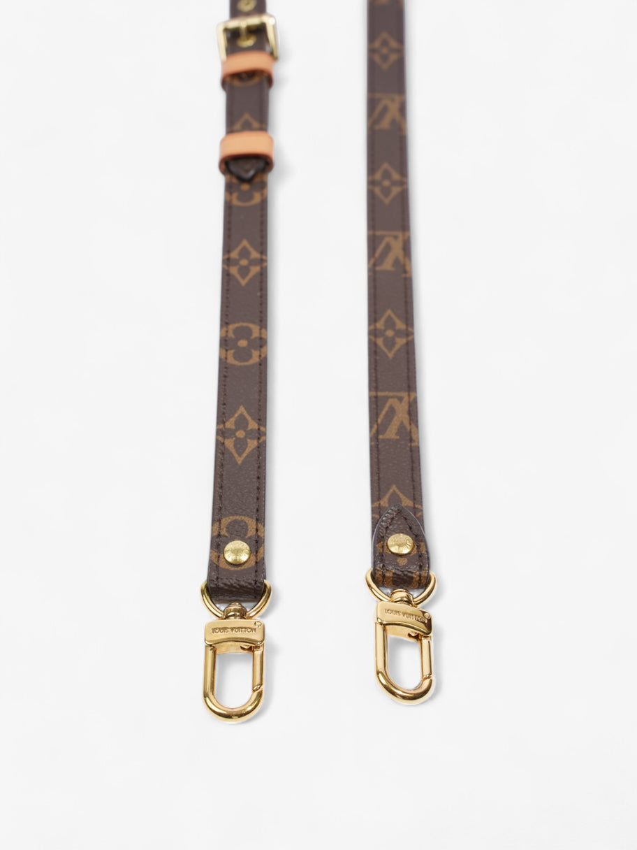 Louis Vuitton Adjustable Shoulder Strap Monogram / Gold Canvas Image 3