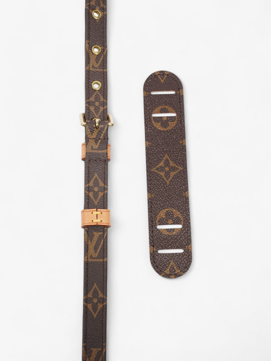 Louis Vuitton Adjustable Shoulder Strap Monogram / Gold Canvas Image 4