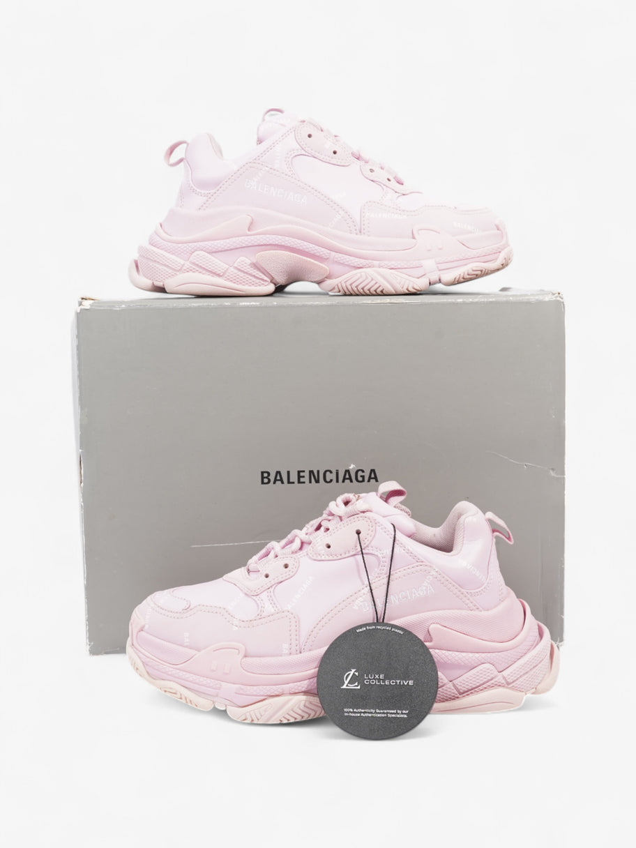 Balenciaga Triple S Pink / White Leather EU 39 UK 6 Image 10