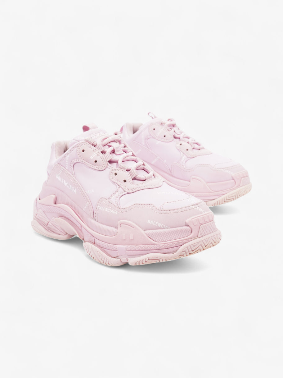 Balenciaga Triple S Pink / White Leather EU 39 UK 6 Image 2