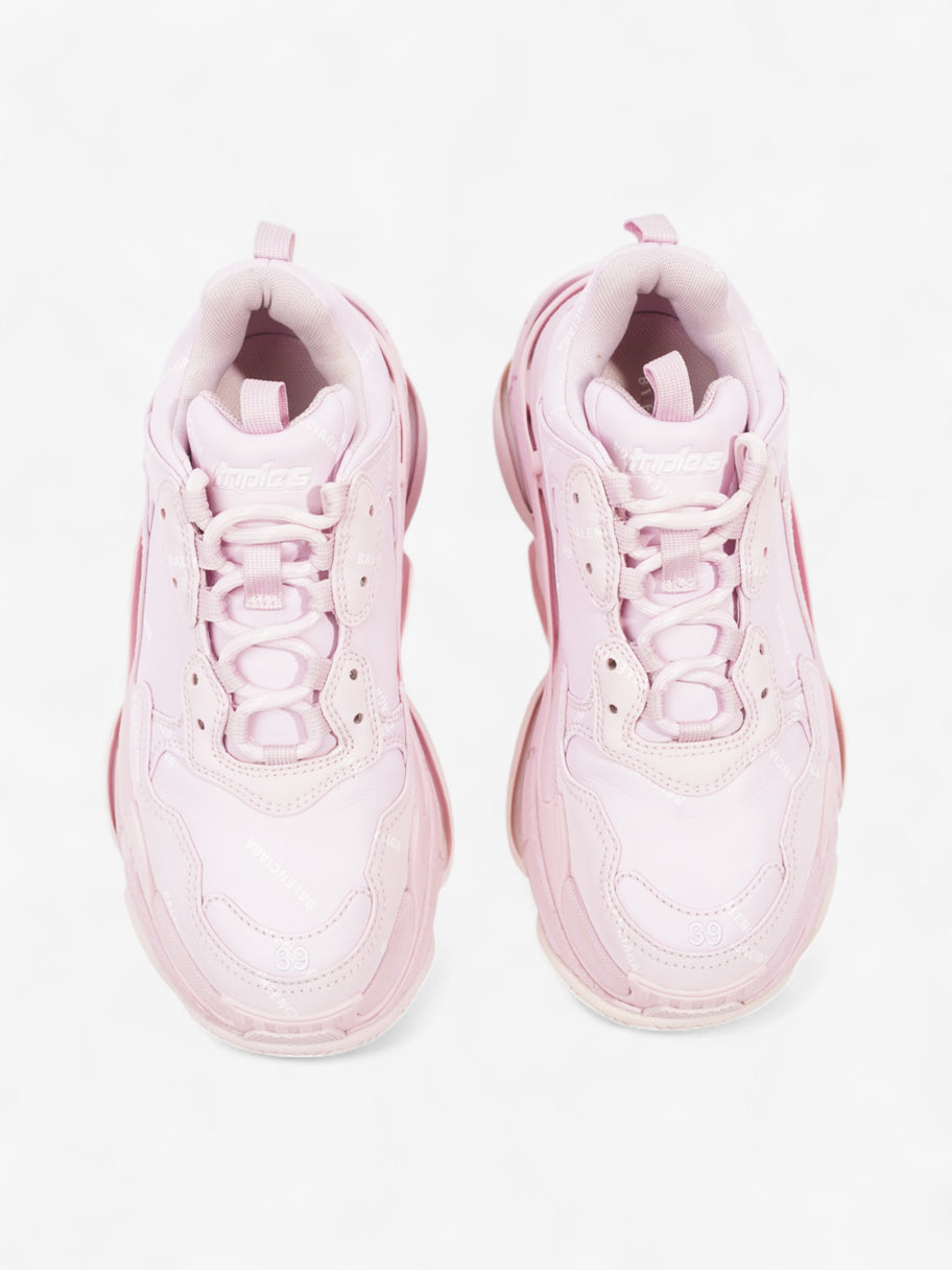 Balenciaga Triple S Pink / White Leather EU 39 UK 6 Image 8