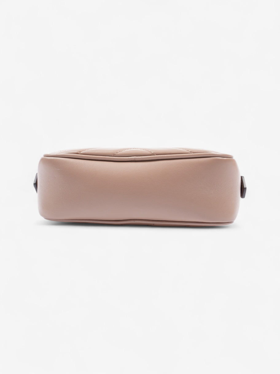 Gucci Marmont Zip Dusty Pink Matelasse Leather Mini Image 6