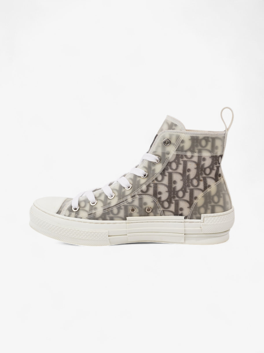 Christian Dior B23 High-tops White  / Grey Oblique Mesh EU 39 UK 6 Image 3