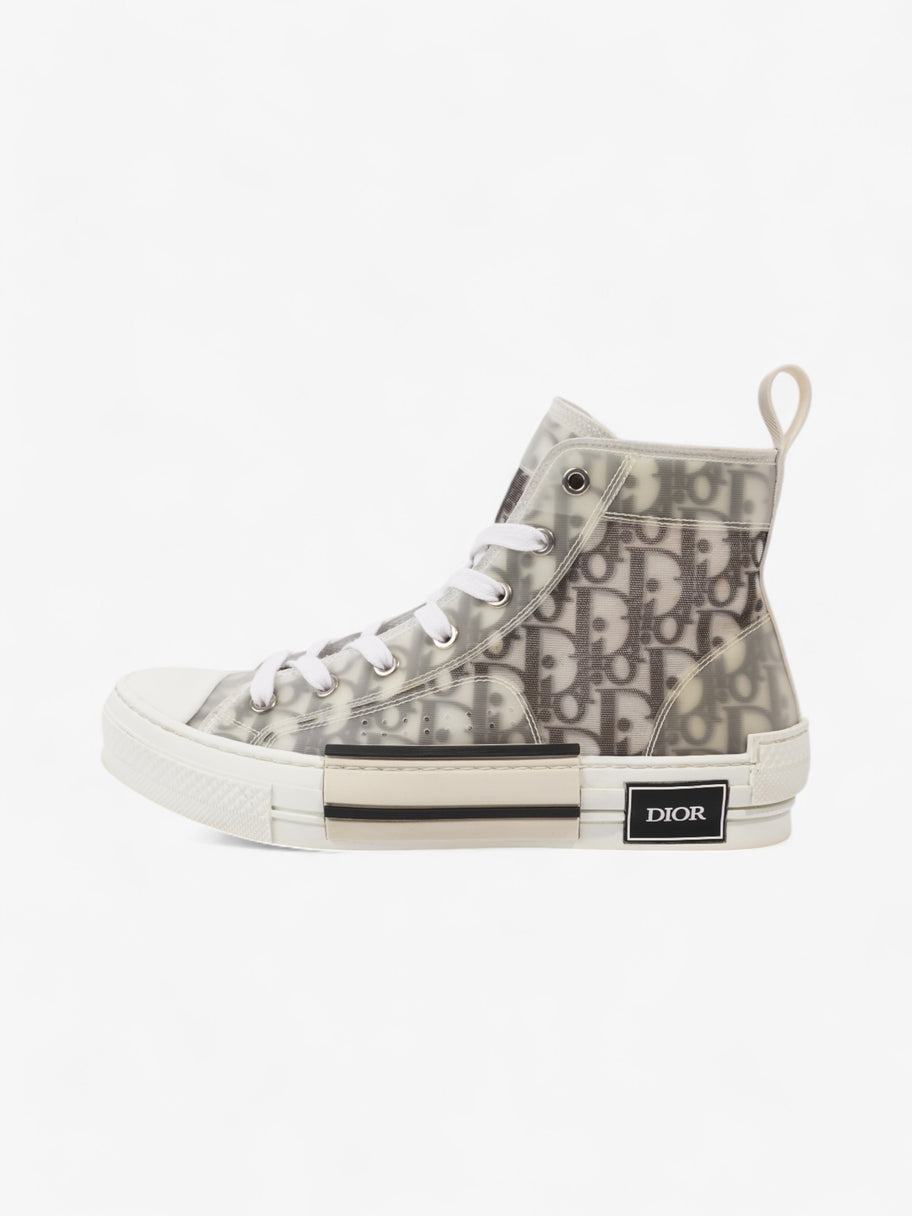 Christian Dior B23 High-tops White  / Grey Oblique Mesh EU 39 UK 6 Image 5