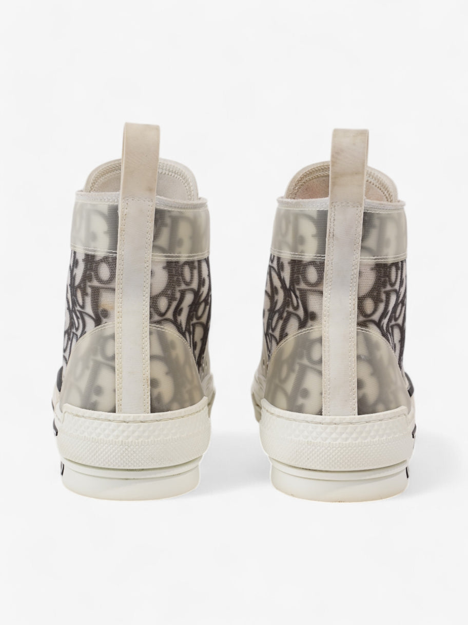 Christian Dior B23 High-tops White  / Grey Oblique Mesh EU 39 UK 6 Image 6