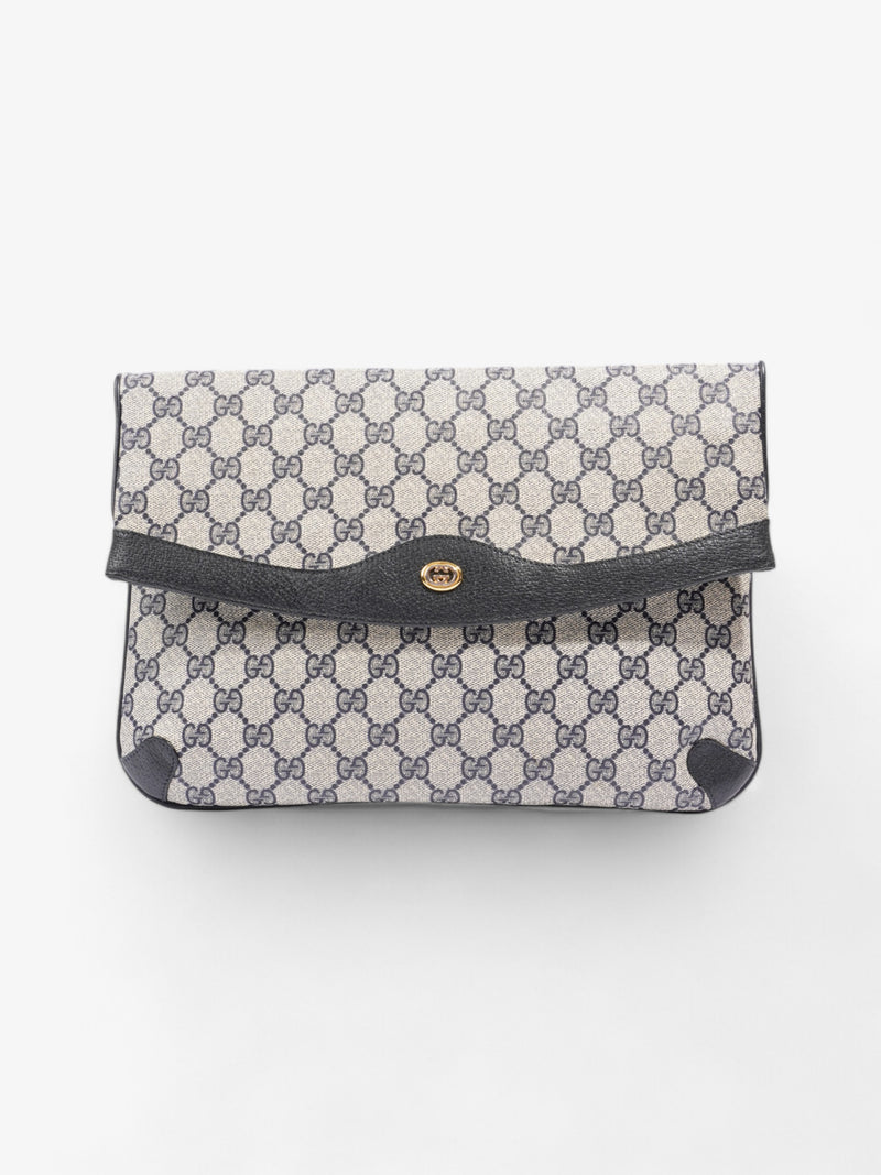  Gucci GG Clutch Black / GG Supreme Canvas