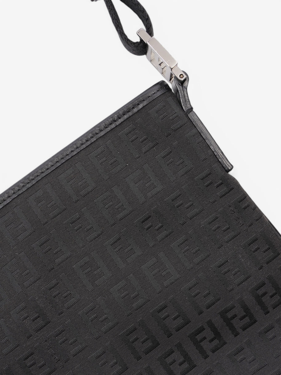 Fendi FF Messenger Bag Black Canvas Image 7