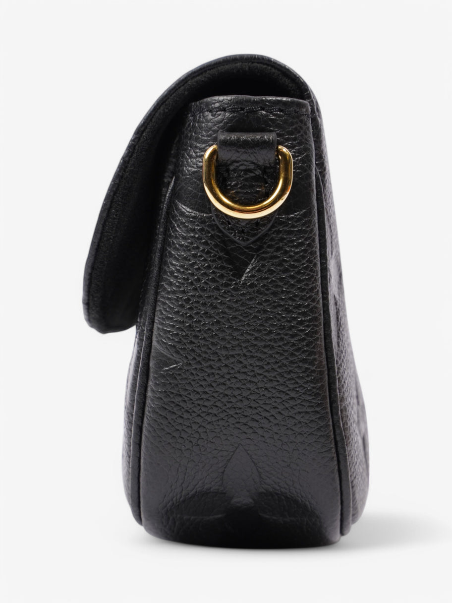 Louis Vuitton Ivy  Black Embossed Leather Image 3