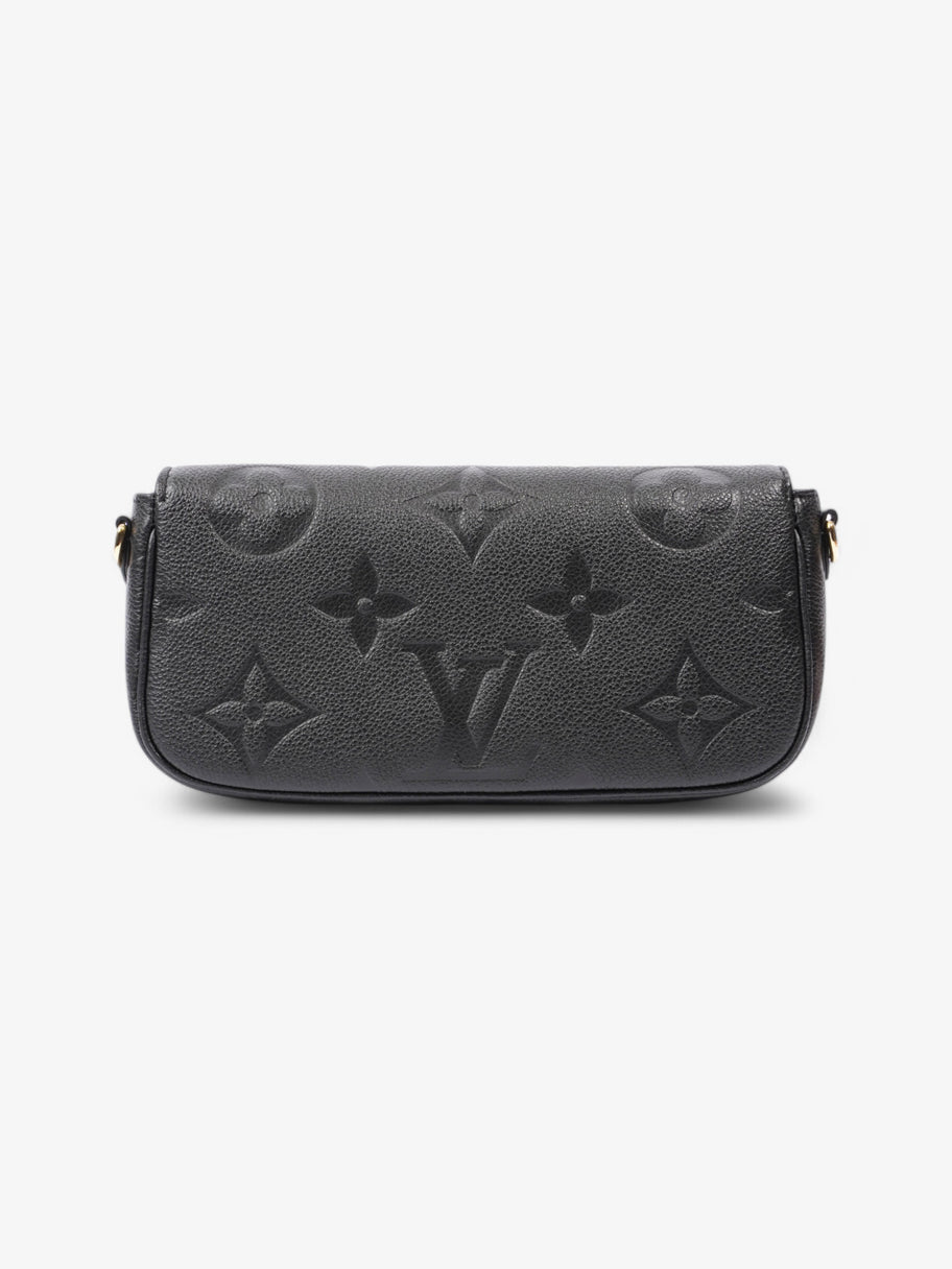 Louis Vuitton Ivy  Black Embossed Leather Image 4