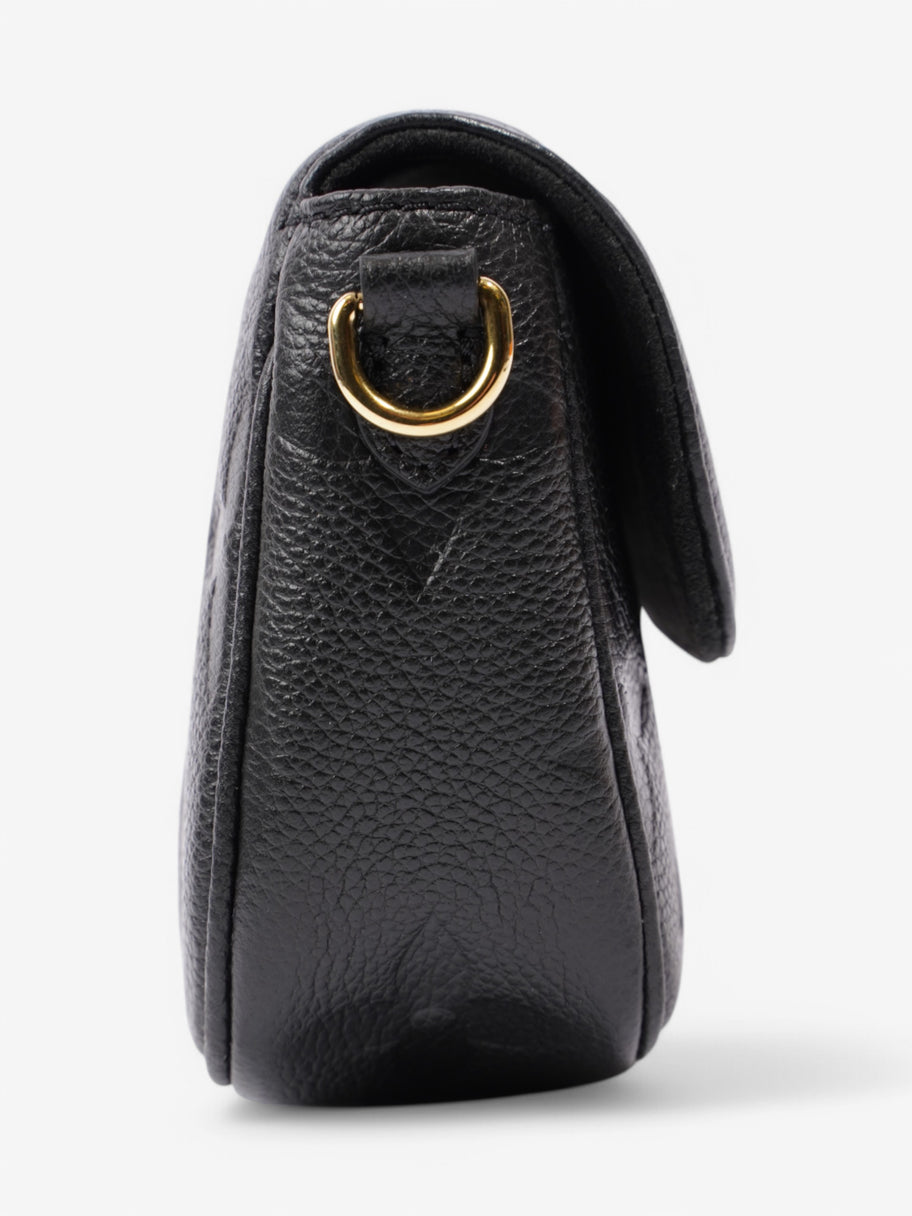 Louis Vuitton Ivy  Black Embossed Leather Image 5