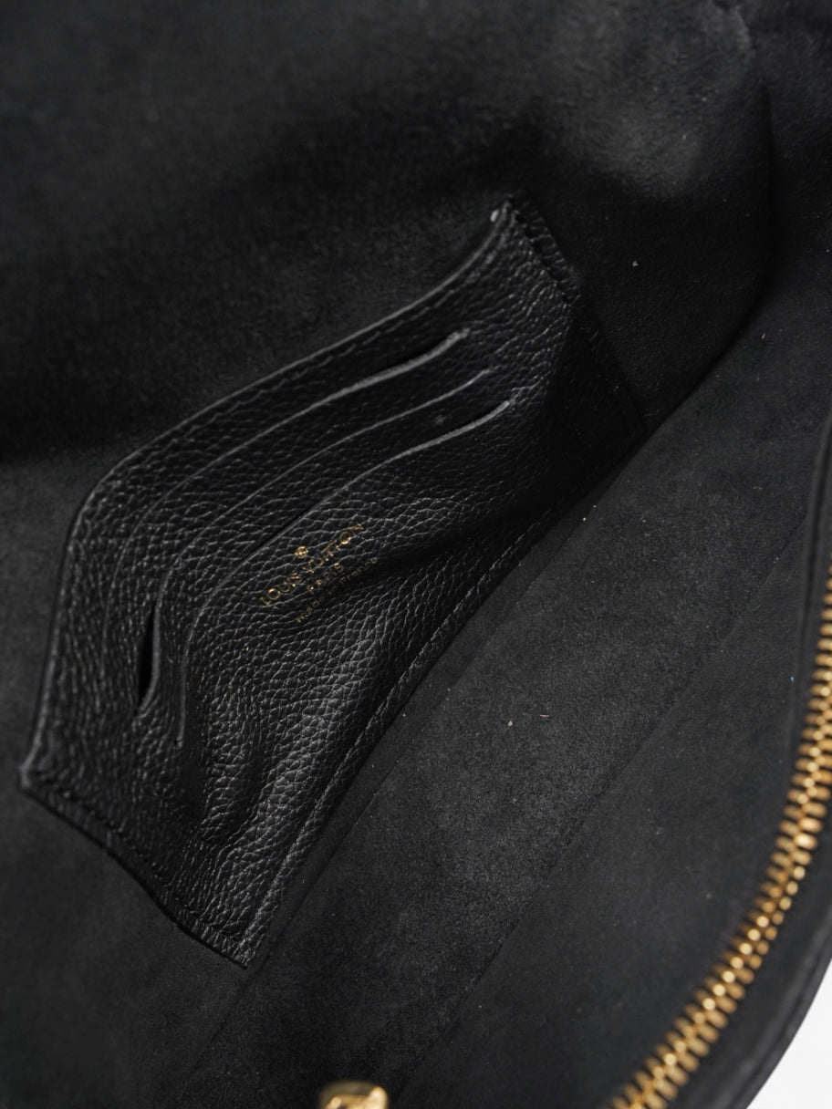 Louis Vuitton Ivy  Black Embossed Leather Image 8