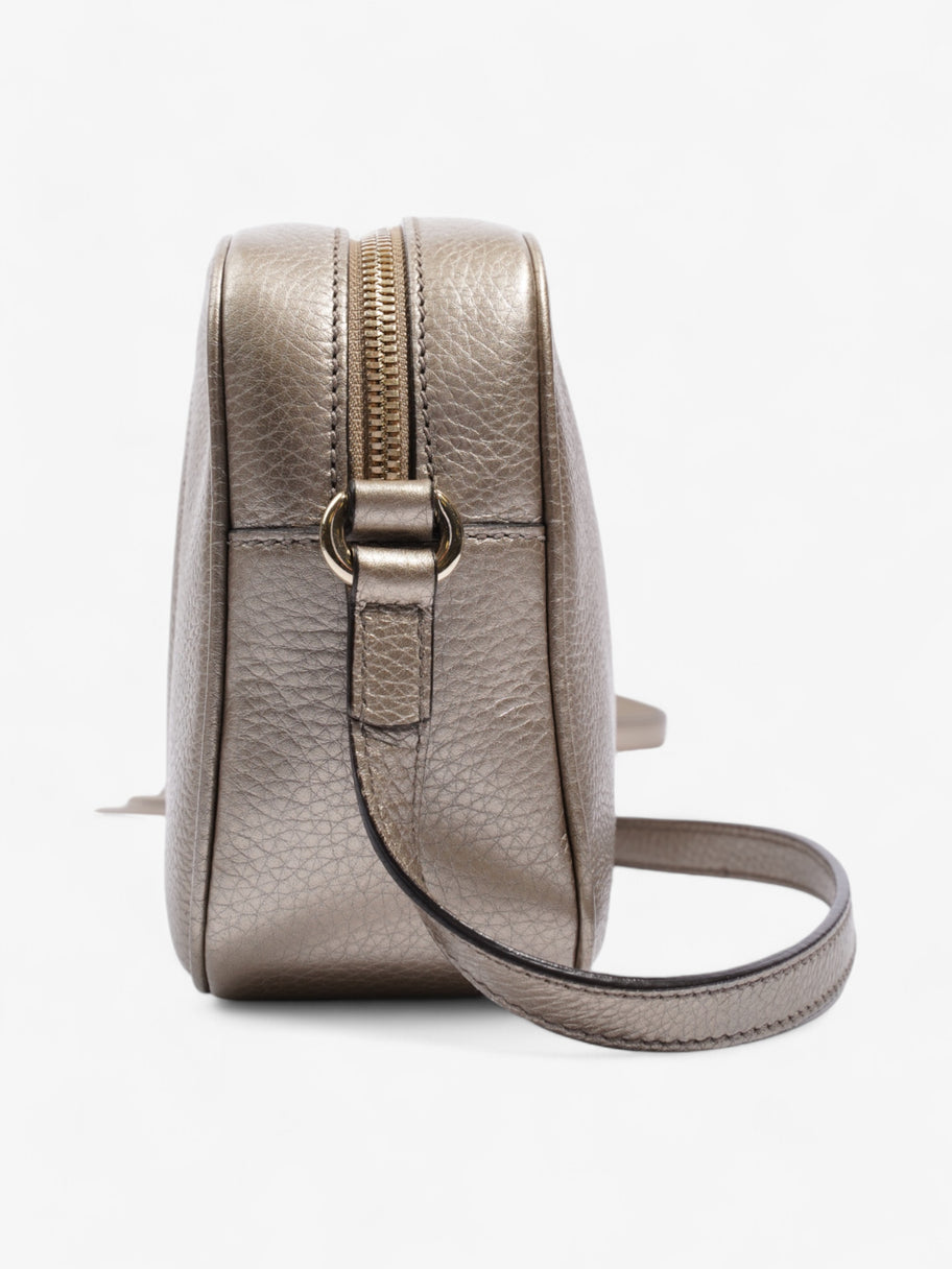 Gucci Soho Disco Bag Golden Beige Calfskin Leather Small Image 3