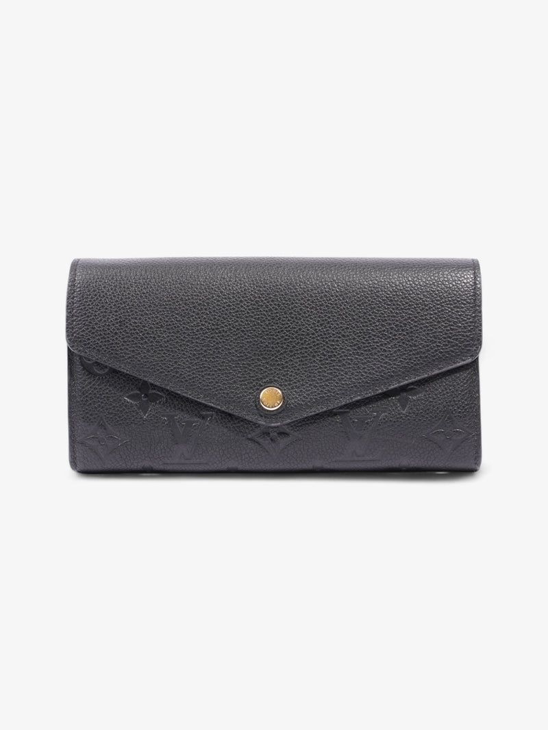  Louis Vuitton Sarah Wallet Black Empreinte Leather