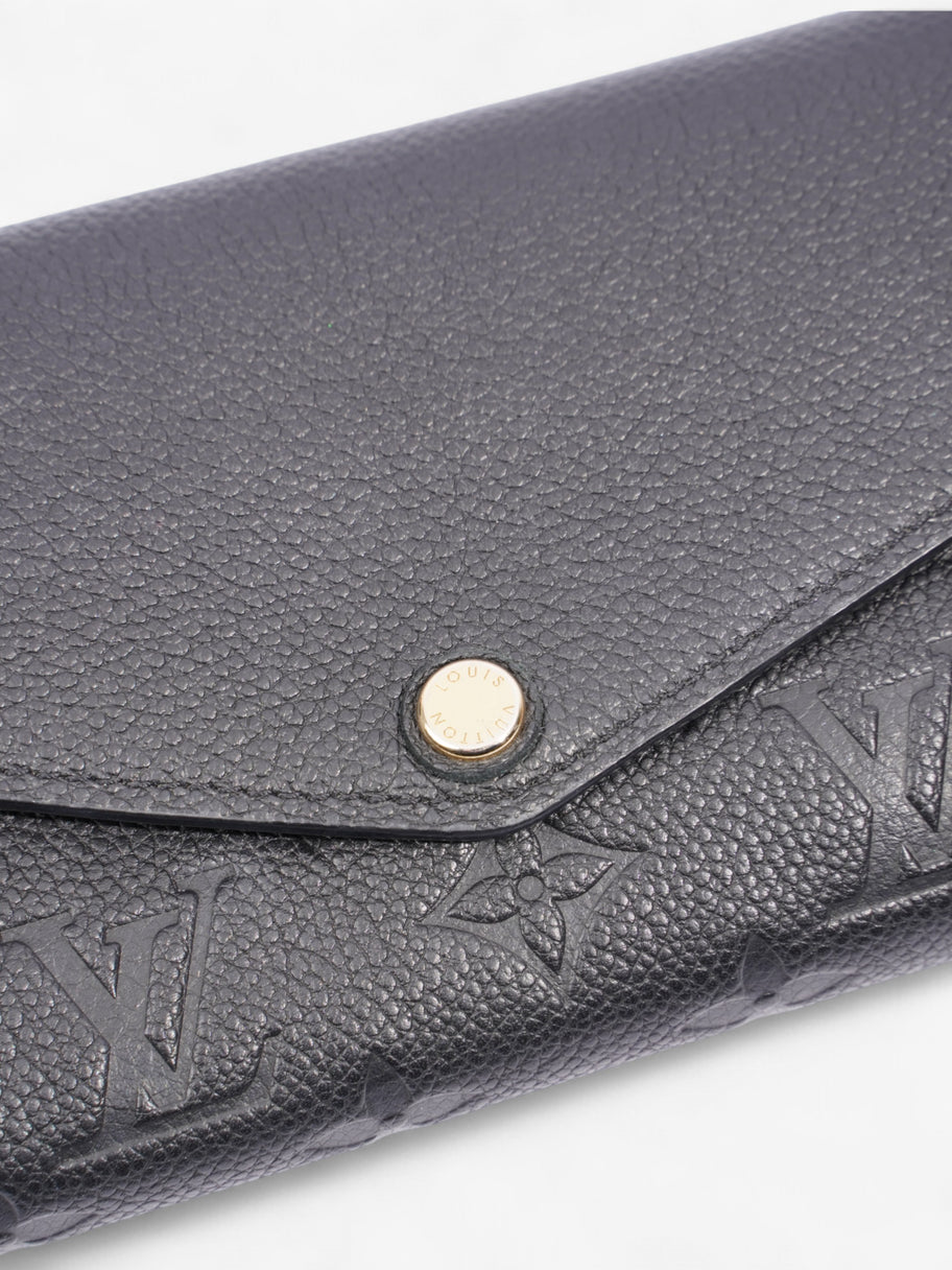 Louis Vuitton Sarah Wallet Black Empreinte Leather Image 3