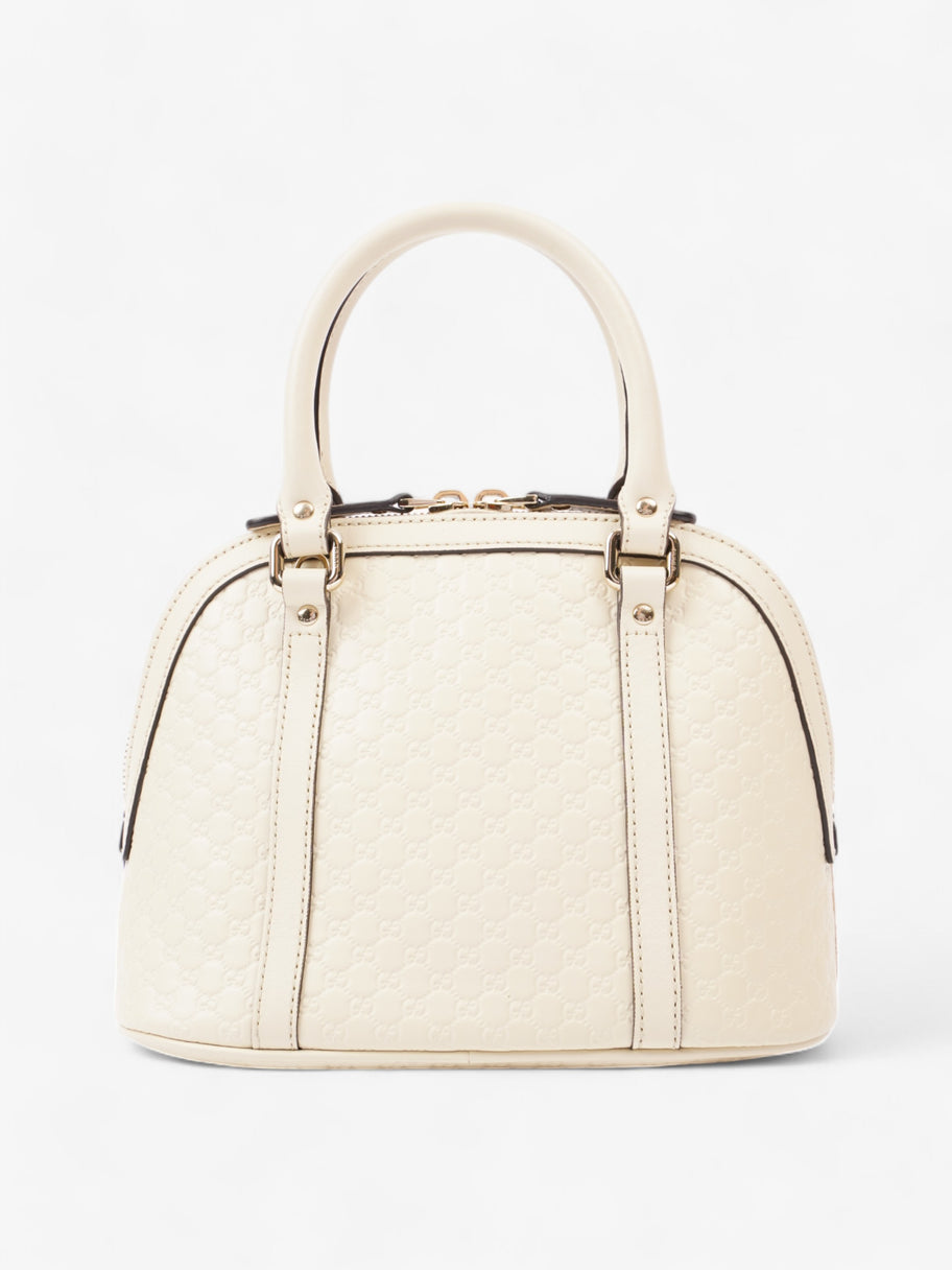 Gucci GG Dome White Guccissima Leather Image 4
