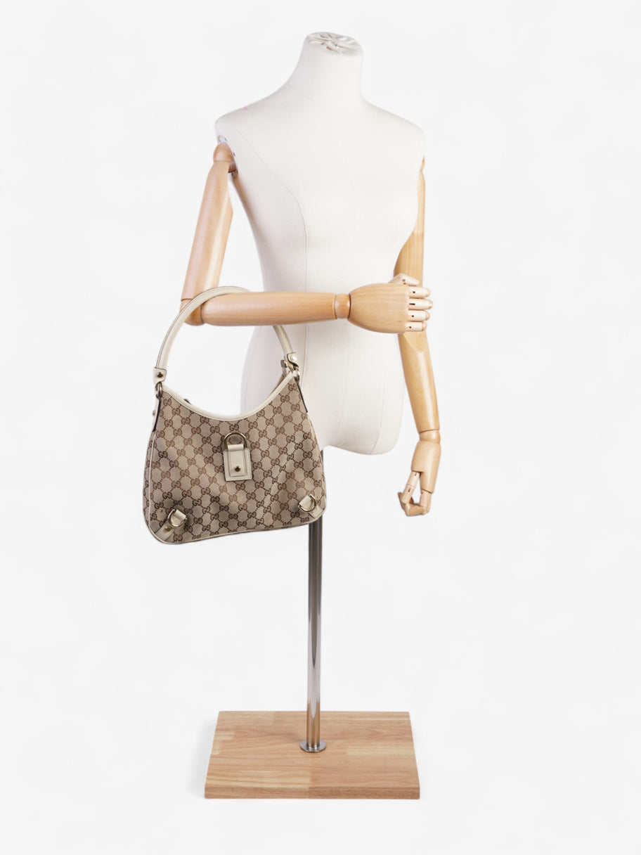 Gucci Abbey D-Ring GG Supreme / Cream Canvas Image 2