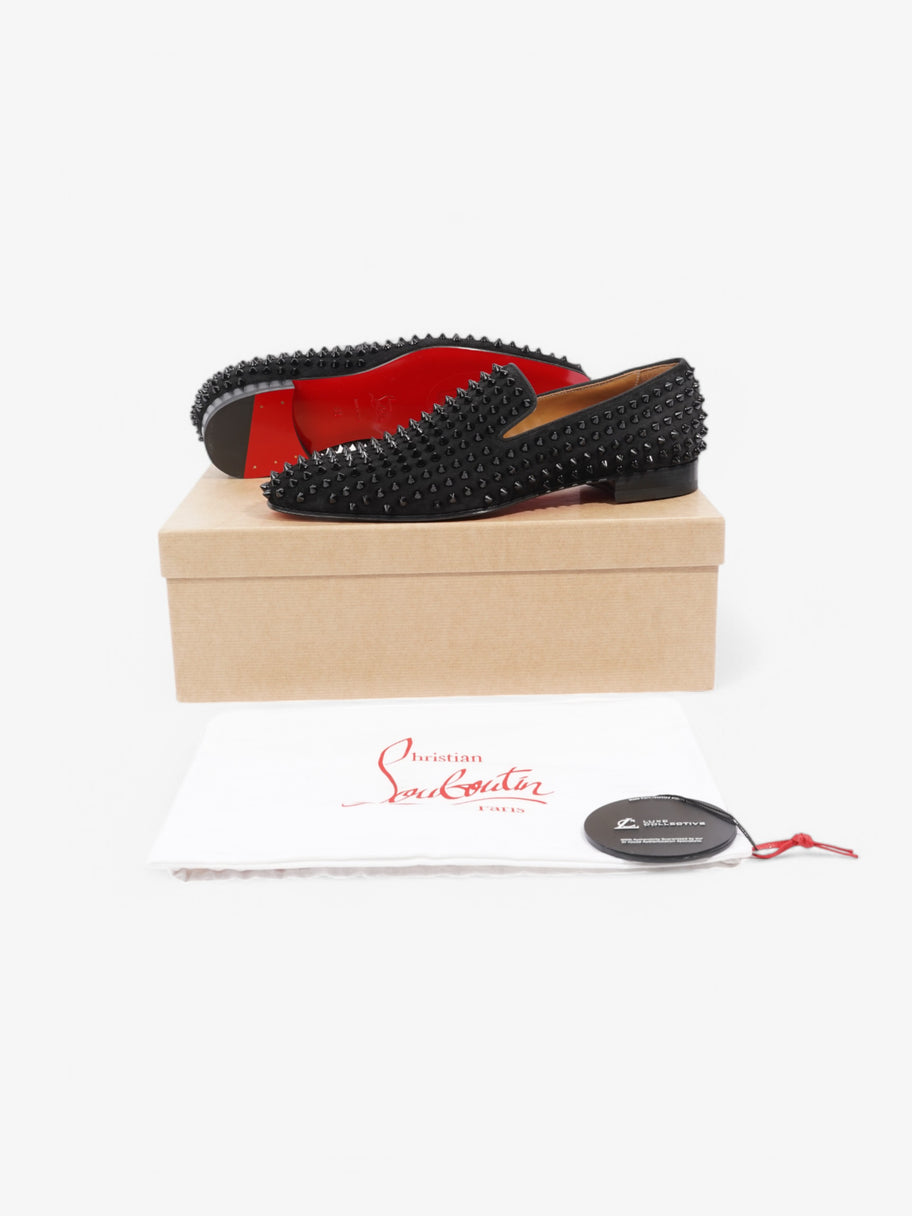 Christian Louboutin Dandelion Spikes Black Suede EU 42 UK 8 Image 10