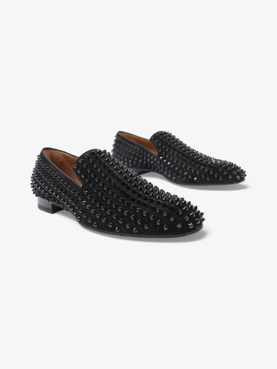 Christian Louboutin Dandelion Spikes Black Suede EU 42 UK 8 Image 2