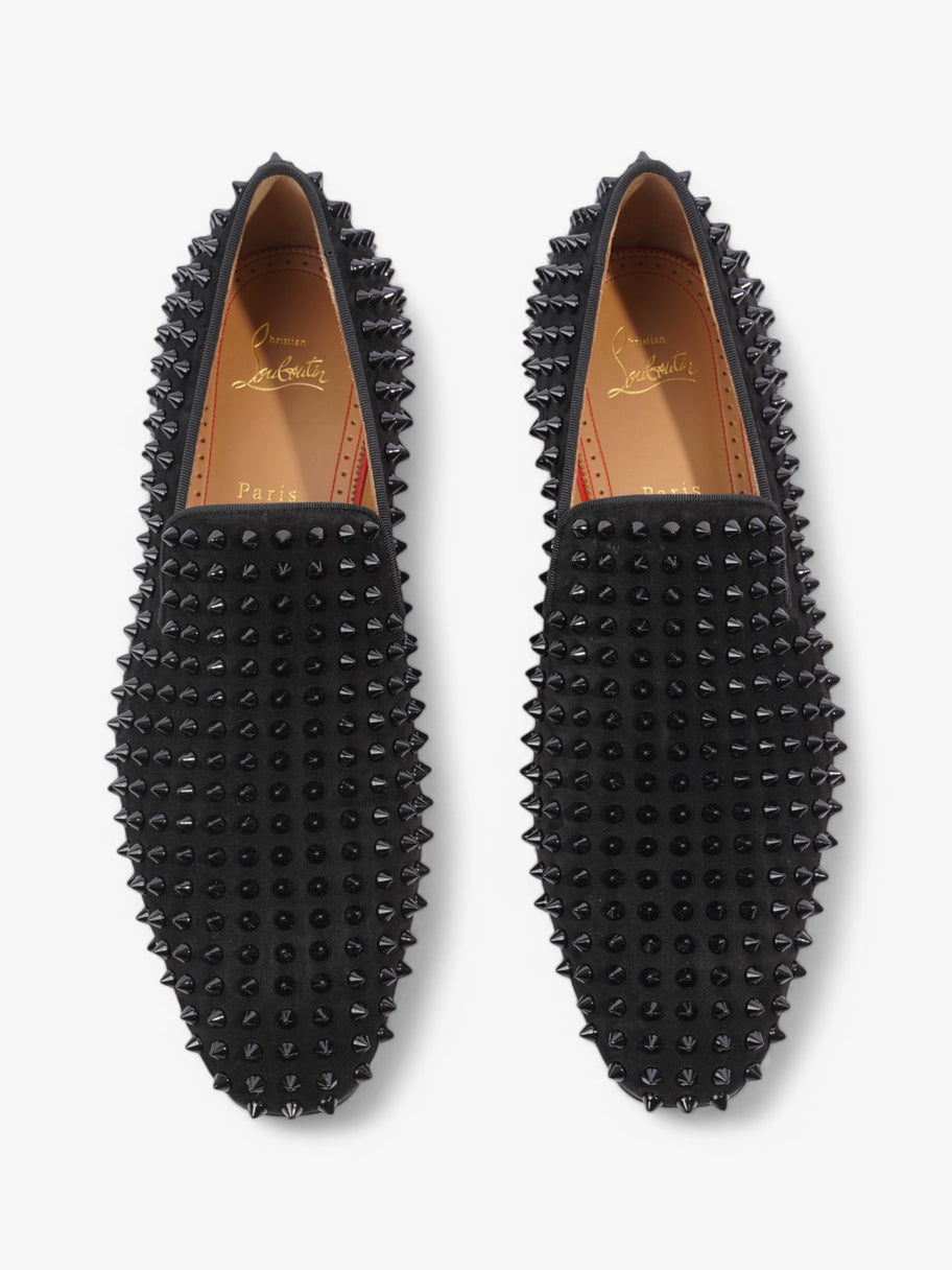 Christian Louboutin Dandelion Spikes Black Suede EU 42 UK 8 Image 8