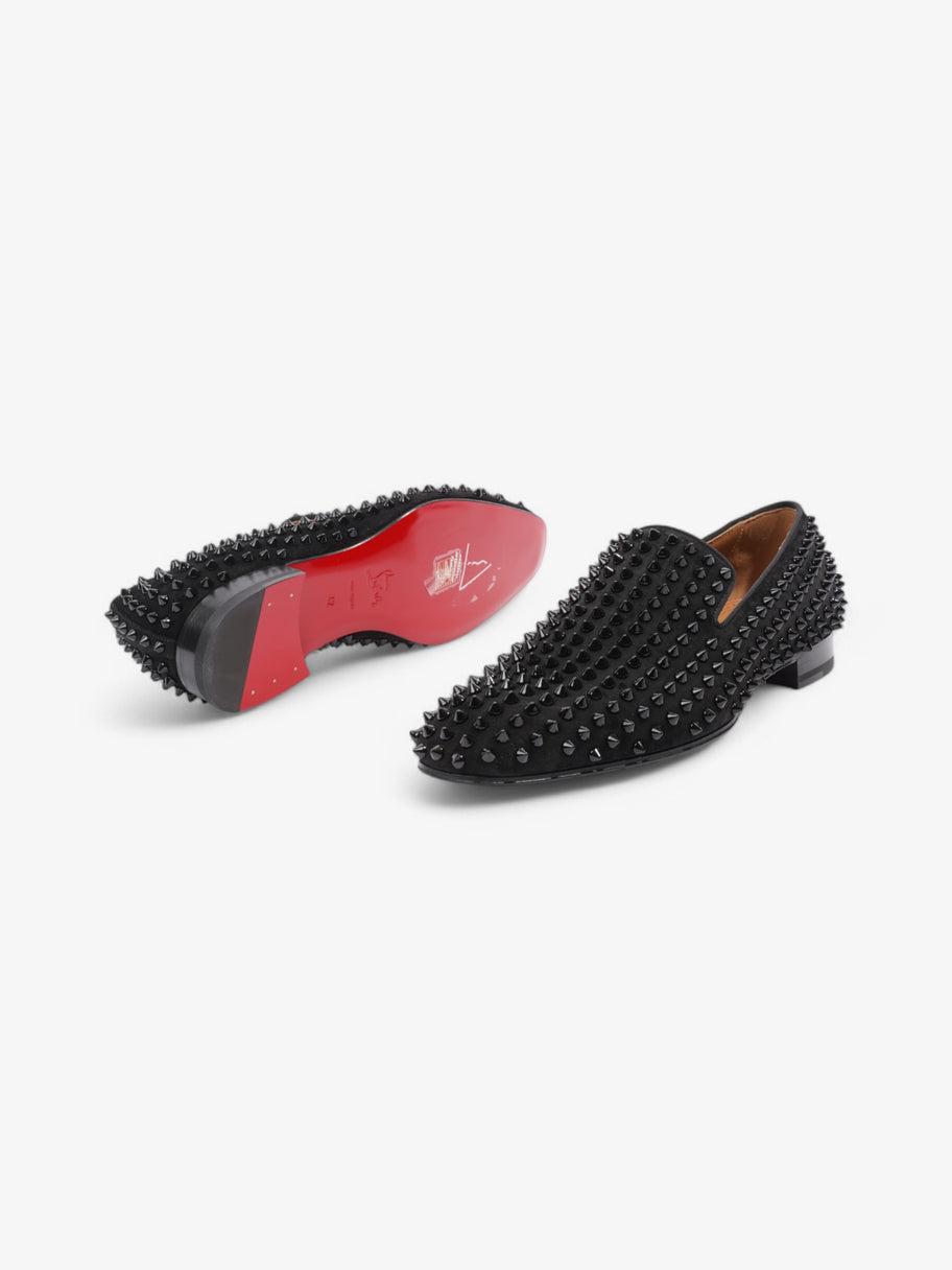 Christian Louboutin Dandelion Spikes Black Suede EU 42 UK 8 Image 9