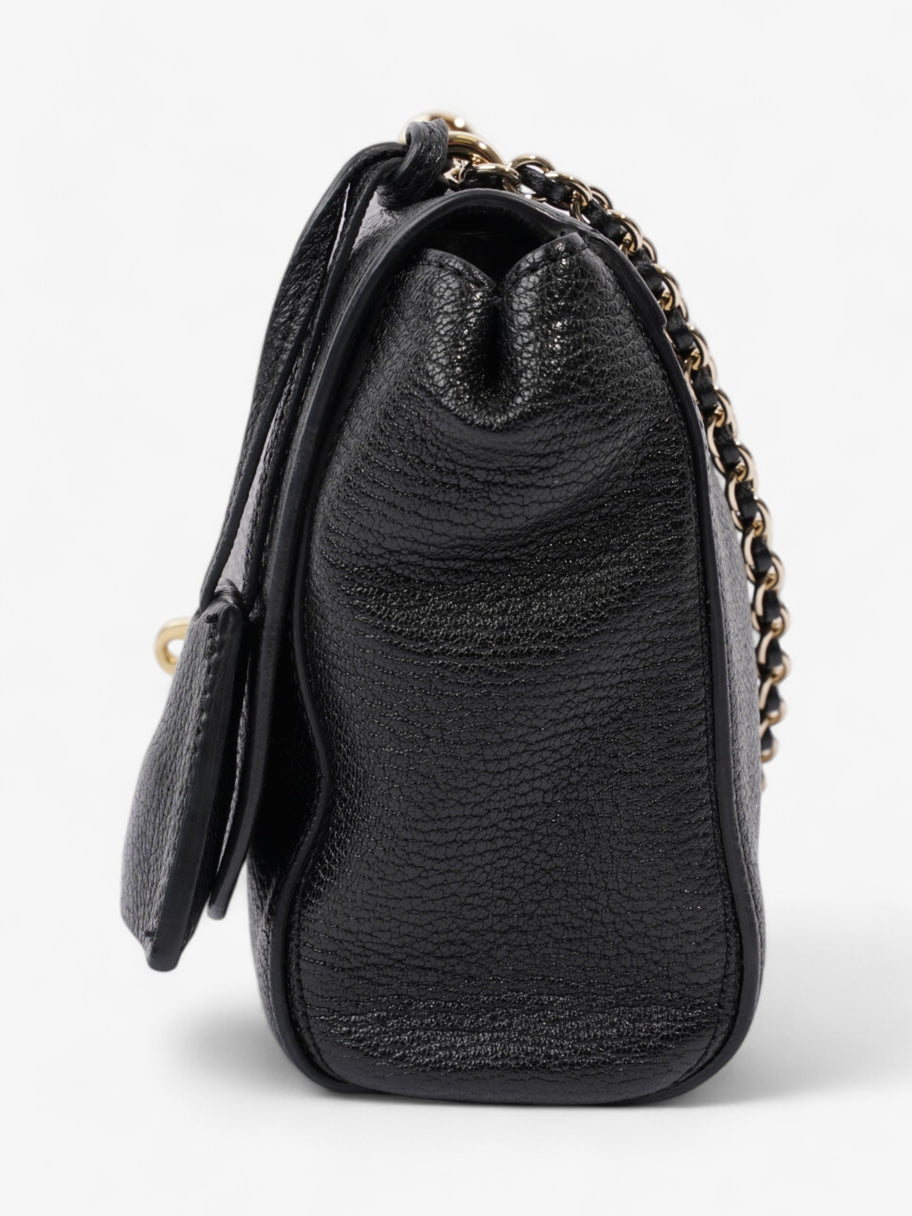 Mulberry Lily Black Goatskin Leather Image 3