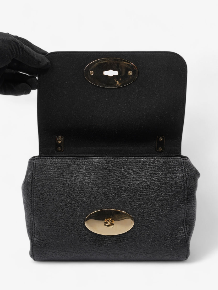 Mulberry Lily Black Goatskin Leather Image 8